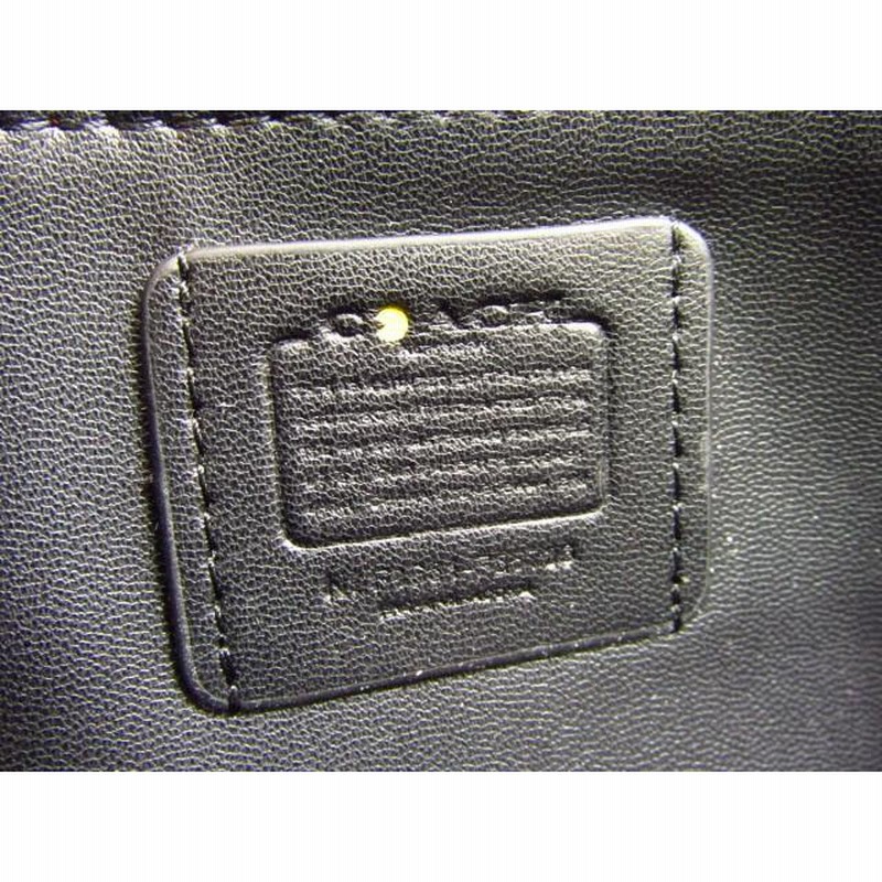 COACH】コーチ パックマン レザー アコーディオンジップ
