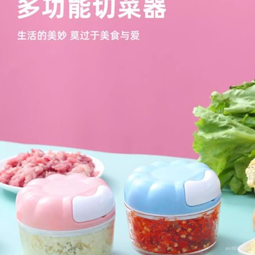 臺灣🚍8H出🉑搗蒜泥神器手動家用蒜泥器拉大蒜末搗碎器壓蒜蓉切攪碎機打絞蒜器 PIYT