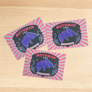 天蛾人 MOTHMAN  明信片