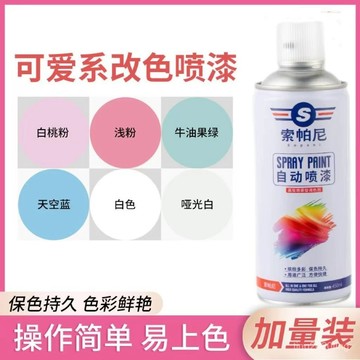 全店免運🎁粉色自噴漆白桃粉紅色劃痕修複自噴漆電動三輪車改色防銹手搖噴漆 自動噴漆 手搖噴漆 粉色自噴漆 電動三輪車改色漆