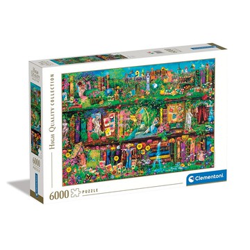 花園書架 6000片拼圖 Clementoni