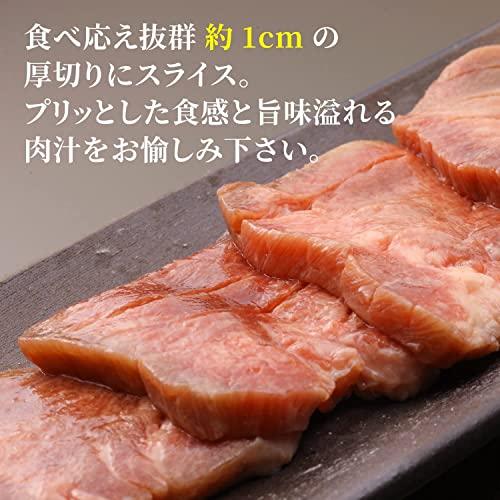 伊達の牛たん本舗 牛たん塩仕込み (600g   大容量パック   4-6人前) 厚切り牛タン (自宅用 焼肉 BBQ) 仙台名物 冷凍 お取り寄せグ