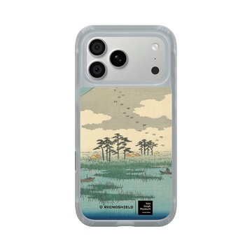 iPhone 18 Pro Max AirX 流變灰 - Van Gogh Museum - 吉原：富士沼澤中漂浮島嶼之野 - 歌川廣重