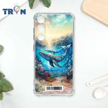 TRON 三星 S24 大海土豪鯨魚系列 四角防摔載具殼 軟殼 手機殼