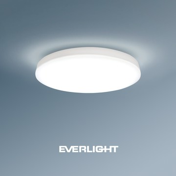億光 led 18w星平 防水吸頂筒燈(白光/黃光)