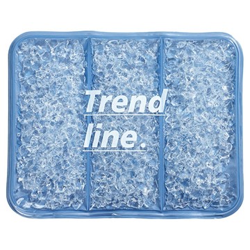 AHOYE 冰晶凝膠涼感坐墊/降溫墊/散熱墊  藍色  36 x 30 x 2cm