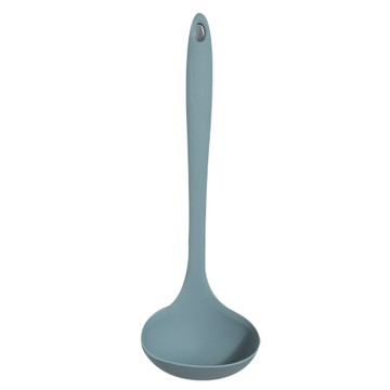 Kitchen Factory 迷你矽膠湯勺 藍綠色  6.8 x 25.5cm  1支  6.8 x 25.5m