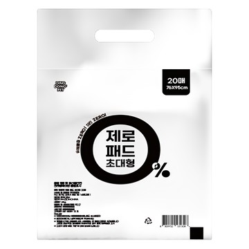 叮咚寵物 零感寵物尿墊  1包  76 x 95cm(超大型)  20片