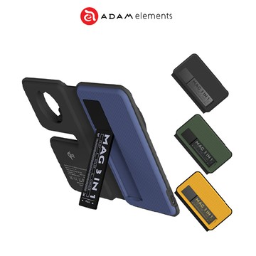 【ADAM 亞果元素】M301 Qi2 三合一超薄磁吸充電盤 適用iPhone17 超薄磁吸充電盤  磁吸充電