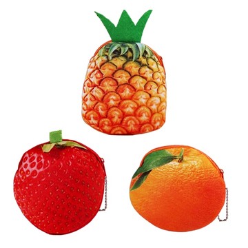 5426 水果零錢包 隨身零錢袋 拉鍊零錢包 收納小包 小錢包 隨身收納包