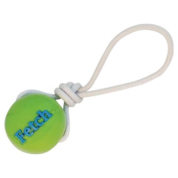 Petstages PLANET DOG 拋接結繩球 添加天然薄荷香味 可漂浮在水面 適合中/大型犬  7.6 x 28cm  綠色  1入