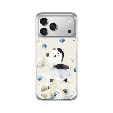 iPhone 17 Pro Max ClearX (MagSafe 兼容) 霜透灰 - 涼丰 LiangFeng - 芭蕾舞熊貓