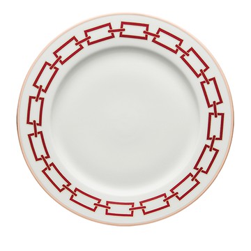 Ginori 1735 Catene Impero Shape Round Flat Plate