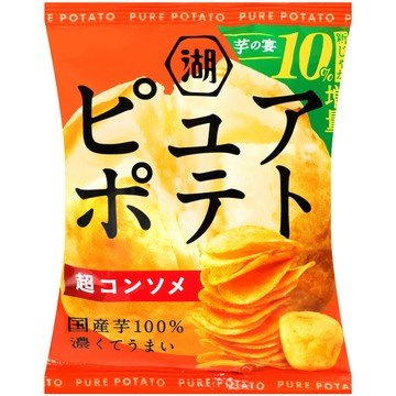 湖池屋 PURE POTATO濃雞汁風味薯片 (52g)