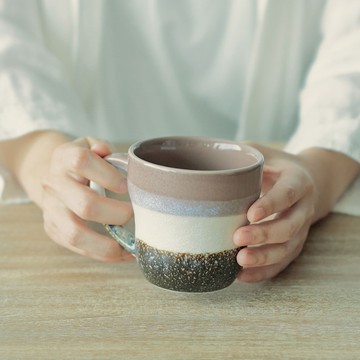 【美濃燒彩釉馬克杯】新作! 現貨 日本製 美濃燒 Glaze works 現代懷舊漸層釉色馬克杯/3色 350ml 咖啡杯 水杯 陶瓷杯 熱賣中!