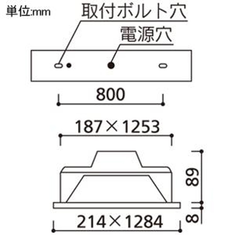 オーデリック LEDベースライト 埋込型 40形 下面開放型 1灯用 3400lmタイプ 電球色 非調光タイプ XD566101R2E  LINEショッピング