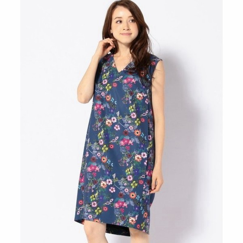 Ships For Women シップスウィメン Flicka Ships別注フローラルワンピース 通販 Lineポイント最大0 5 Get Lineショッピング