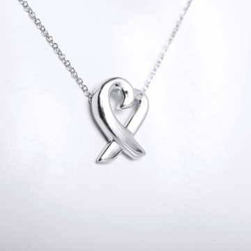 二手品 Tiffany&Co. 經典愛心項鍊 925純銀