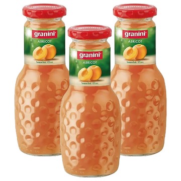 granini 40%杏桃汁  250ml  3瓶