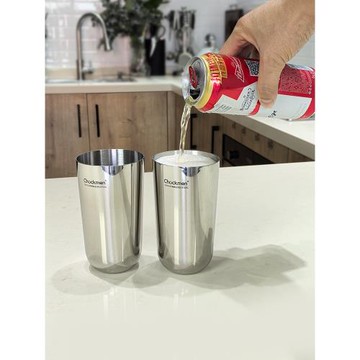 18/10不銹鋼單層杯啤酒杯子水杯冷飲杯隨手杯咖啡牛奶杯茶杯酒杯