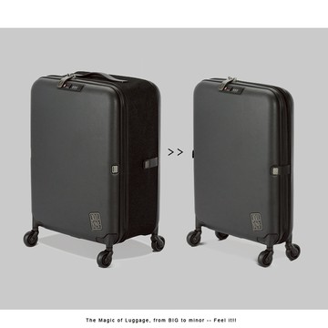 Jollying 摺疊行李箱 - 黑