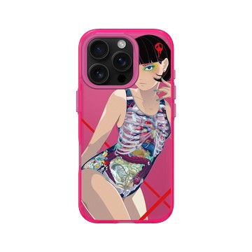 iPhone 16 Pro Clear 粉漾桃 - MITSUME - Deadly cute