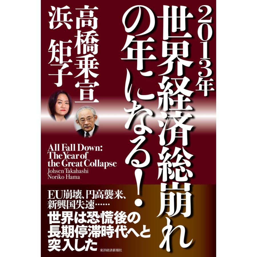 2013年世界経済総崩れの年になる! 電子書籍版   著:高橋乗宣 著:浜矩子