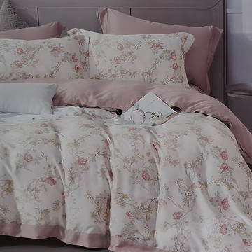 VARiOUS 凡芮思 60支100%天絲  雙人  吉薇尼  床包 + 枕套組