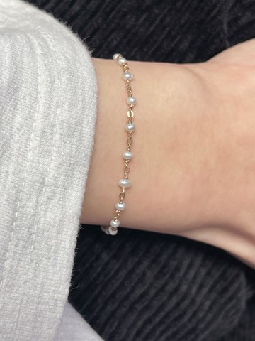 meriel b. pearl Anklet