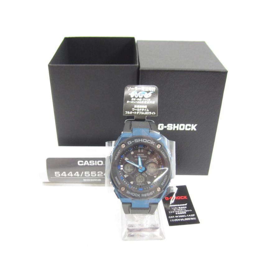 未使用 CASIO カシオ G-SHOCK GST-W300G-1A2JF クォーツ 腕時計