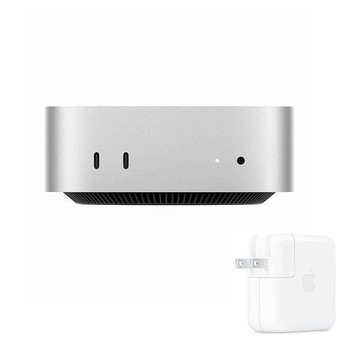 (Apple) Mac mini(M4) 16G/512G (銀)【搭Apple原廠70W電源轉接器】