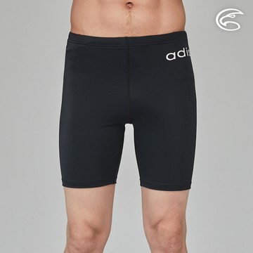 ADISI AP2313113男尼龍萊克五分泳褲/黑色