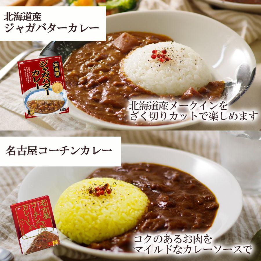 (ギフトボックス)ご当地カレー６種ギフトセット 肉カレー 牛すじ 常温 レトルト