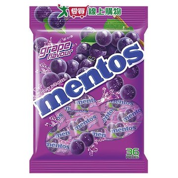 曼陀珠葡萄口味糖果97.2g【愛買】