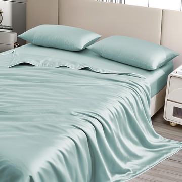 J-bedtime 床寢時光 60支100%純天絲石墨烯涼被 奧地利正版蘭精 RMG5552M  海風青  單人