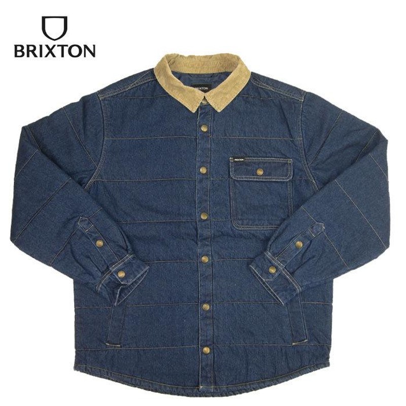 BRIXTON CASS JACKET ブリクストン 中綿ジャケット シャツジャケット