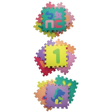 【PMU必美優】套色巧拼30片組(約0.83坪)