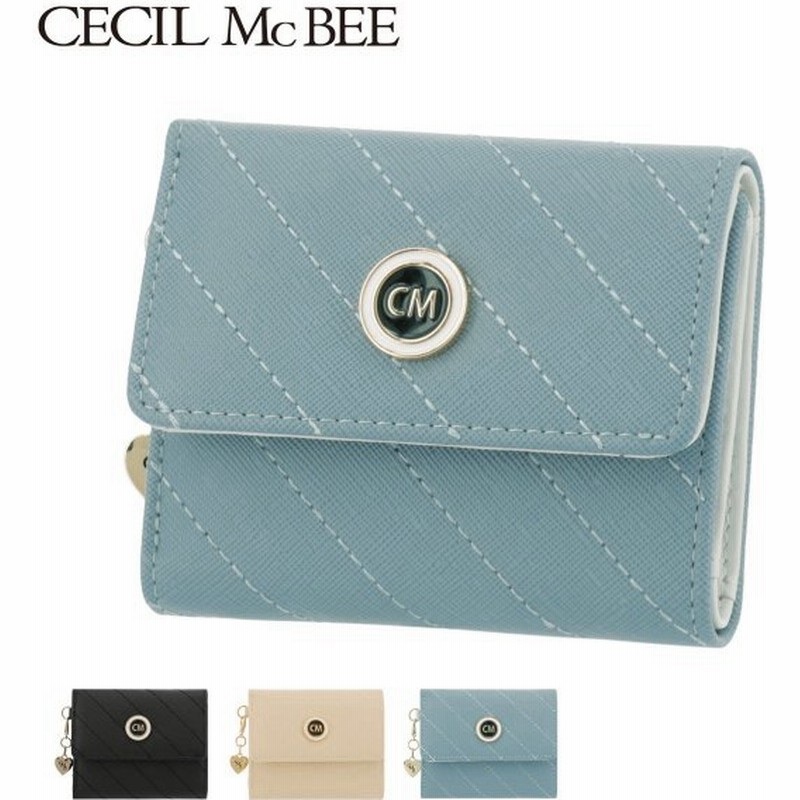 セシルマクビー 三つ折り財布 エイミ レディース Cecil Mcbee ミニ財布 通販 Lineポイント最大0 5 Get Lineショッピング