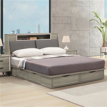 【MUNA】 金碧5尺六抽床頭底組(不含床頭櫃)