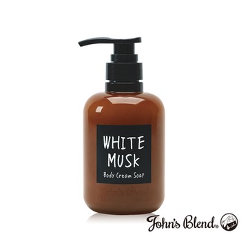 John s Blend 保濕沐浴乳-白麝香 460ml 日本製