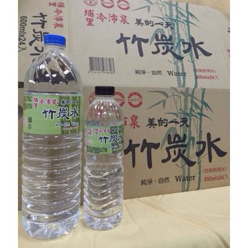 埔里 竹炭水 礦泉水 600ml（宅配限1箱）