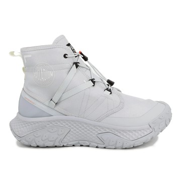 PALLADIUM OFF_BOUND HI WP+橘標防水快穿波浪靴 冰河灰74803 - 9 (27cm)