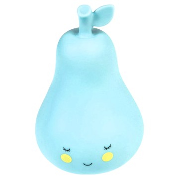 Rex LONDON 可愛造型小夜燈  我是西洋梨 粉藍色