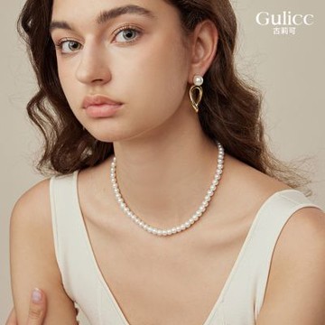 Gulicc 最愛經典 珍珠 項鍊(飾品 項鍊 頸鍊 珍珠 鎖骨鍊 生日禮物 雙11 聖誕節)