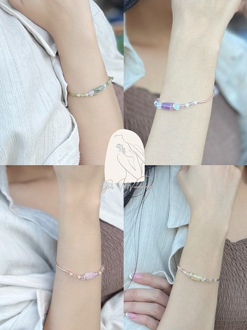 G. Bracelet @水晶橡筋手環