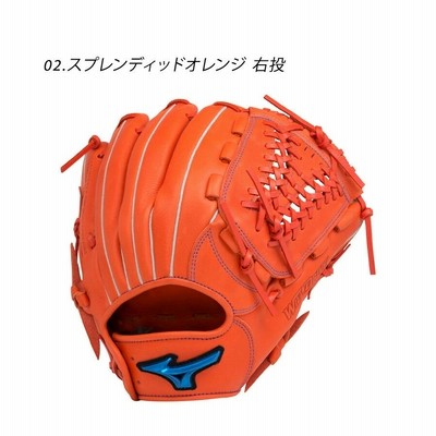 MIZUNO ミズノ グローブ 大人 一般 1AJGH29507 オレンジ