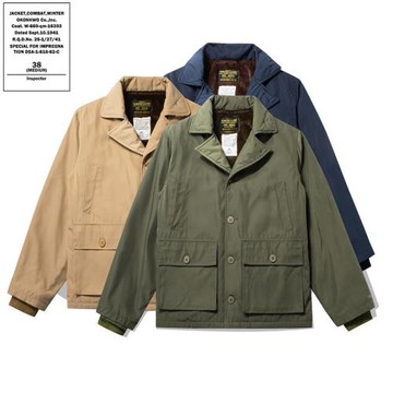 阿美咔嘰2022冬季AL-1海軍飛行員夾克外套男士羊毛加厚飛行服棉服