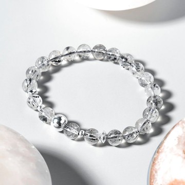 化太歲 | 閃靈鑽925銀水晶手鍊