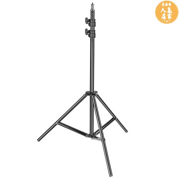 攝影魔術腿 紐爾2米燈架攝影三腳架LED補光燈閃光燈柔光箱伸縮支架三角架魔術腿C型架單反相機手機直播拍攝攝像外拍便捷