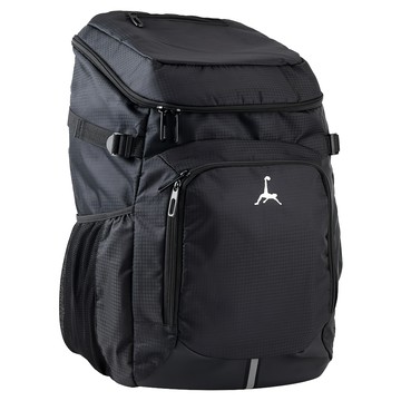 Loopal 路寶 後背包/雙肩包 超大容量 正面安全反光設計 側面可收縮運動水壺收納袋  M 42 x 28 x 20cm  黑色  1個